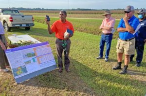 Jose Payero, Clemson Extension irrigation specialist, explains how using cloud-based soil moisture monitoring technology can help with irrigation scheduling.