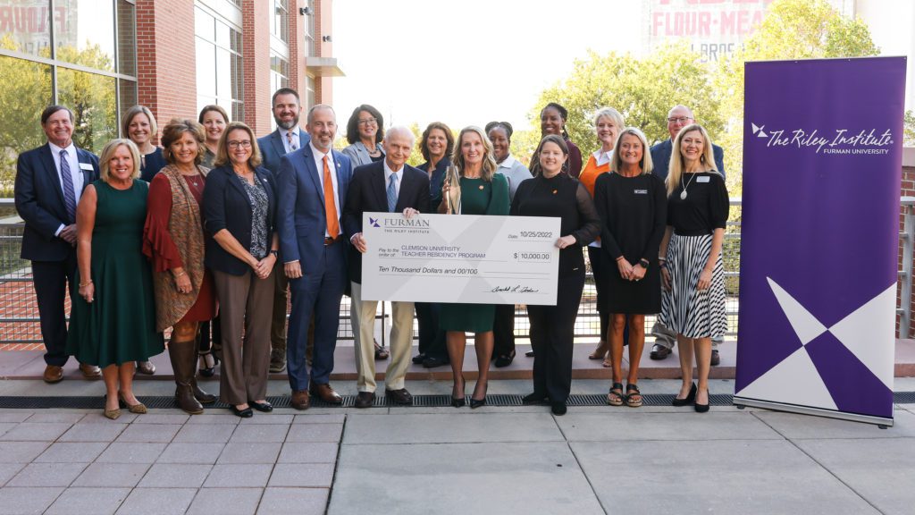 Clemson teacher residency program wins award for statewide impact