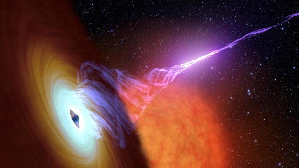 Ancient black hole challenges our view of the early Universe - Big