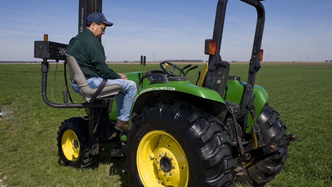 USDA-NIFA's AgrAbility project helps disabled farmers get access to equipment that can help them in their farming operations.