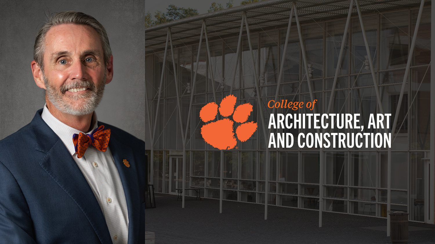 George J. Petersen, interim dean, College of Architecture, Art and Construction at Clemson University