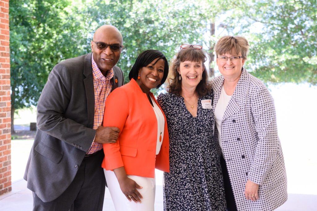 Kathy Cauthen with colleagues from Student Affairs