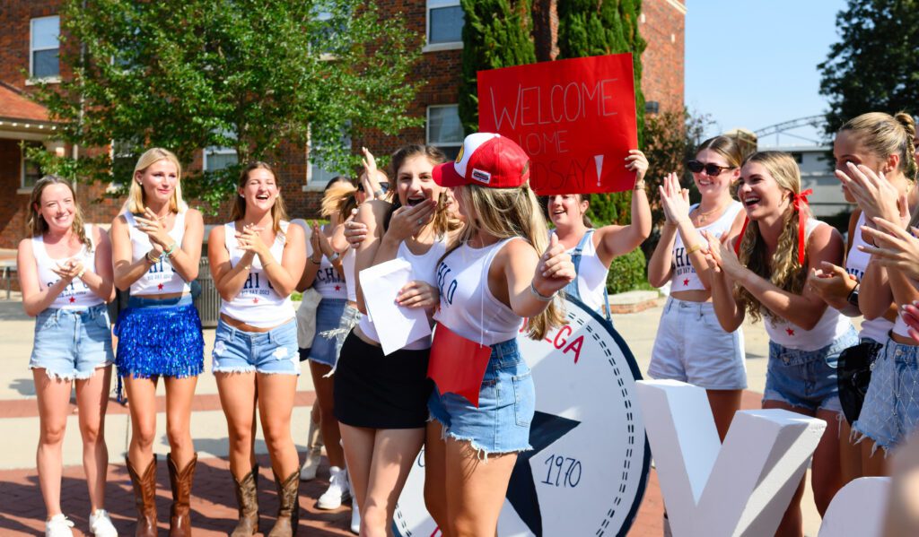 Chi Omega welcomes a ClemsonLIFE student into the sorority chapter