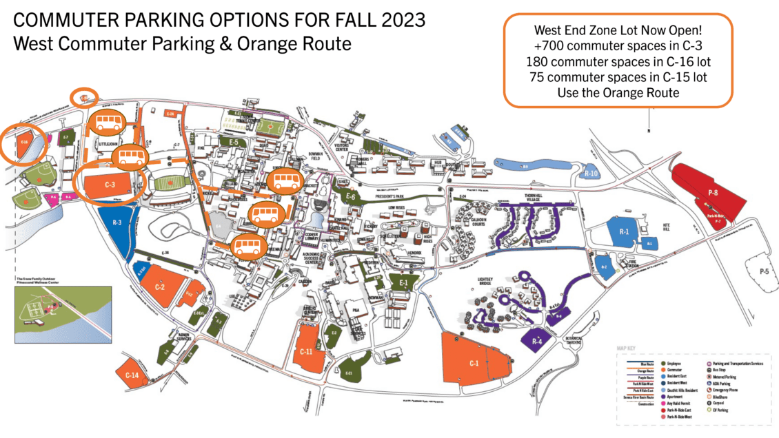 Student parking and transit updates for Fall 2023 Clemson News