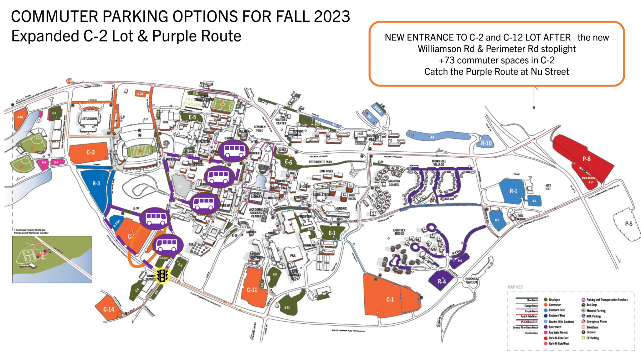 Student parking and transit updates for Fall 2023 | Clemson News