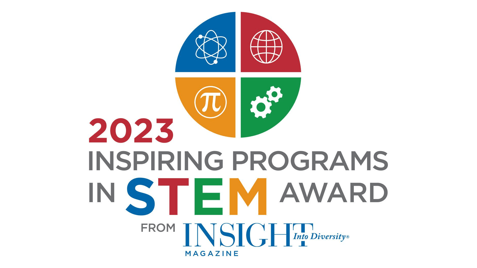 2023 Inspiring Programs in STEM Award from INSIGHT Into Diversity Magazine logo