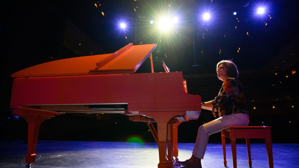 Kaye Stanzione plays a Steinway & Sons piano at Clemson University, an All-Steinway School