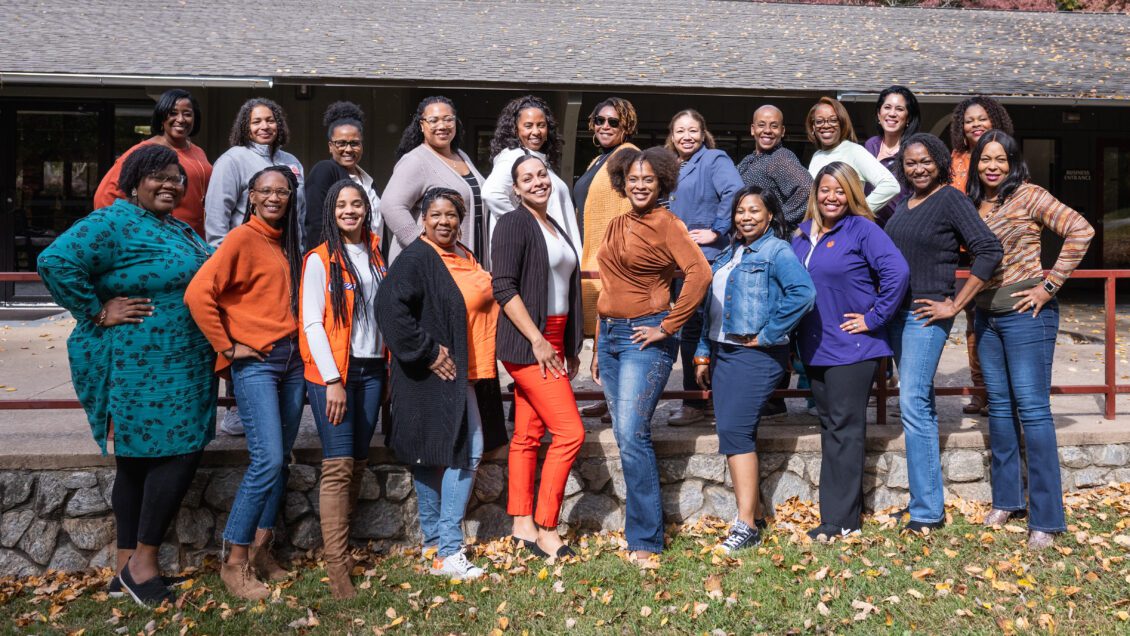 The inaugural cohort of the women's administrative leadership series in Fall 2023