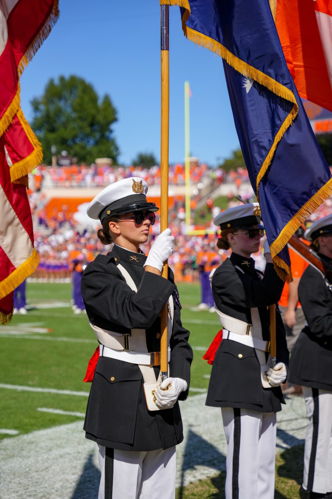 Pershing Rifles team consisting of six women accomplishes historic