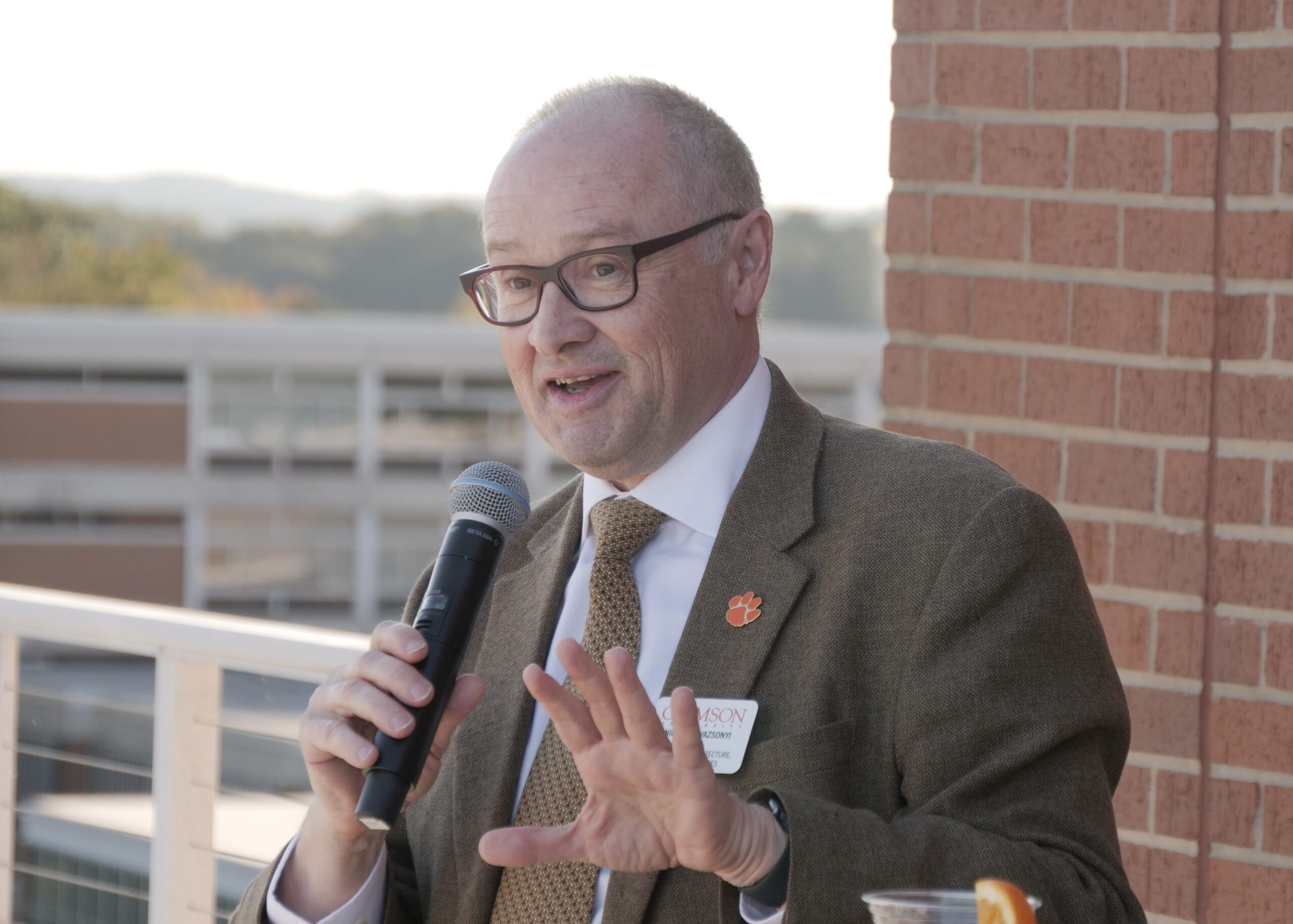 Nicholas Vazsonyi, Dean of the College of Arts and Humanities at Clemson University