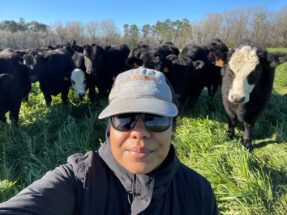 Liliane Silva, Clemson forages specialist, is working with land-grant researchers to help grassland farmers enter the emerging carbon economy while enhancing yields and ecological benefits.
