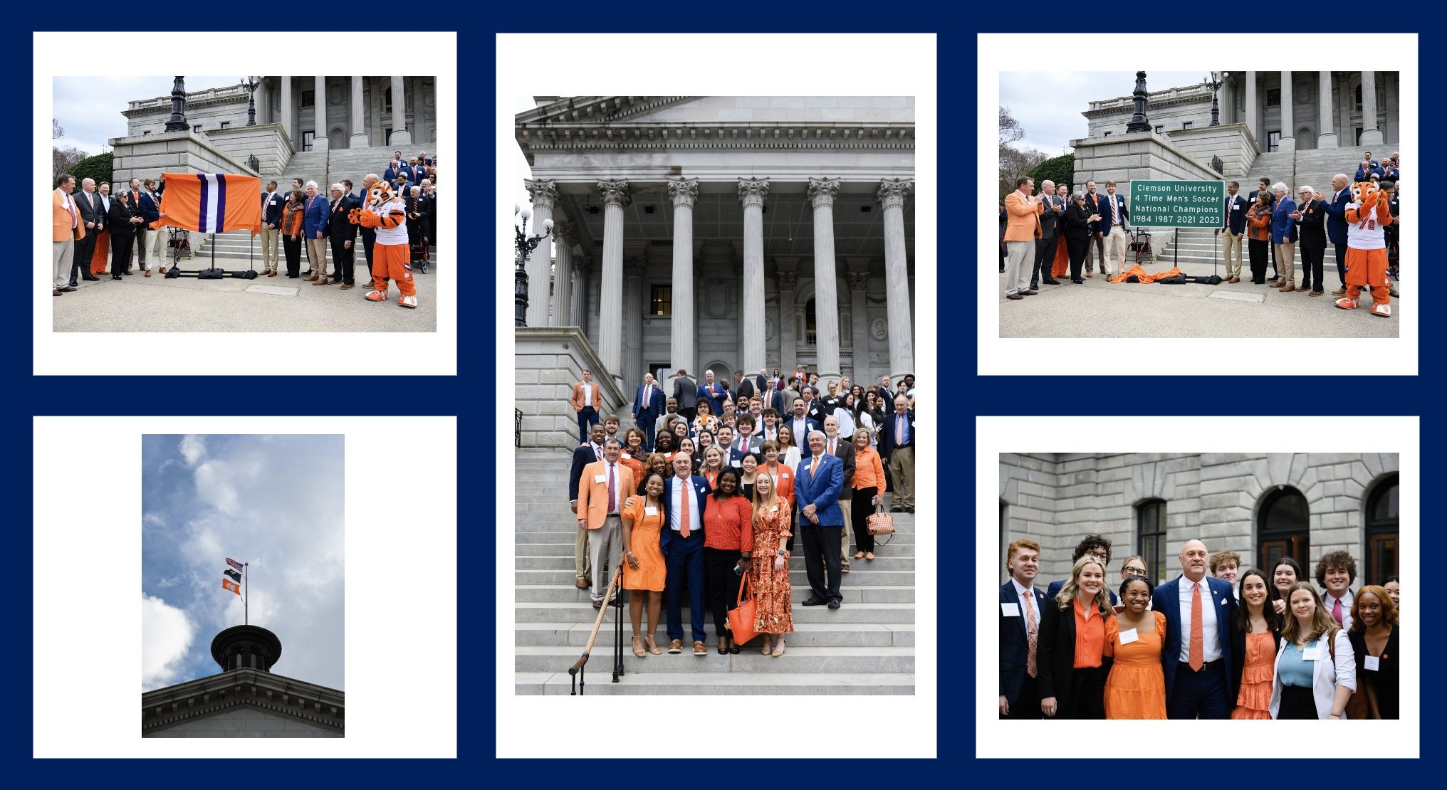 Images from Clemson Day at the State House 2024