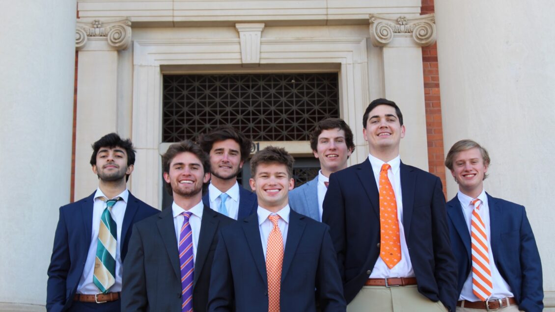 Clemson Interfraternity Council executive board in Fall 2023