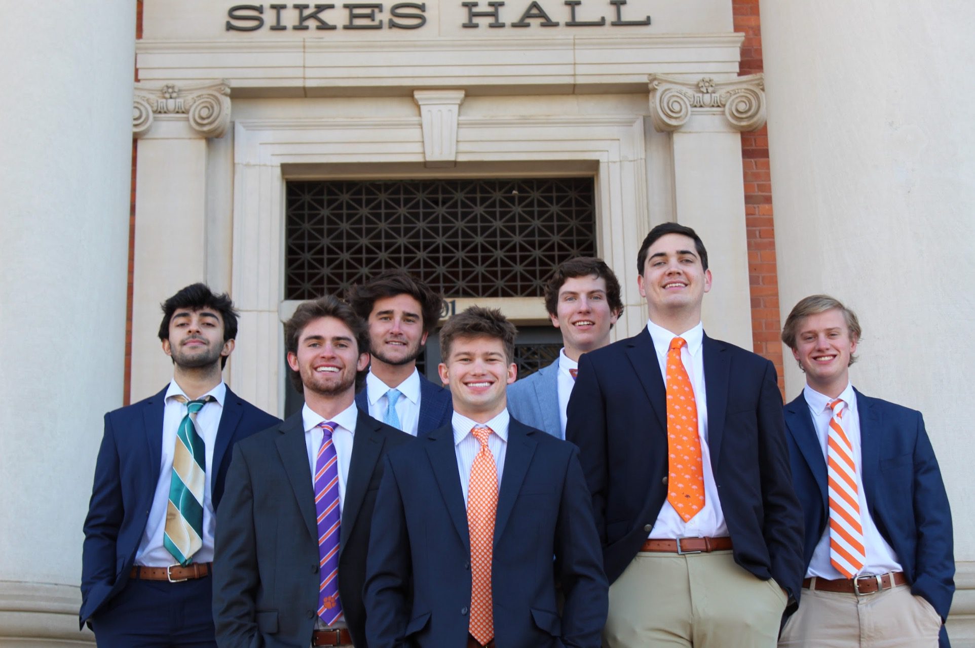 Clemson Interfraternity Council executive board in Fall 2023