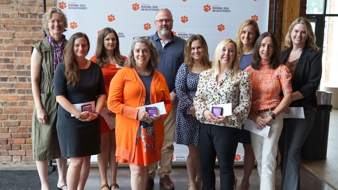 College of Behavioral, Social and Health Sciences faculty and staff award winners.