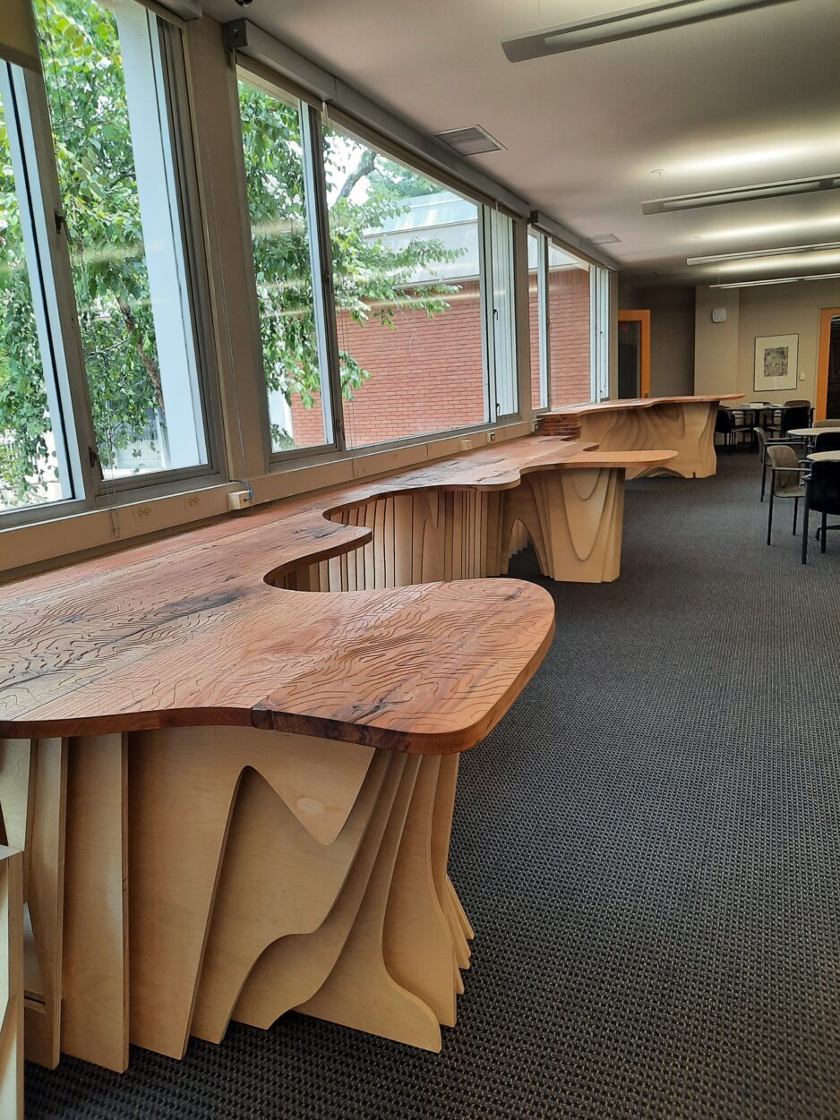 Architecture students create furniture for Gunnin Library Clemson News