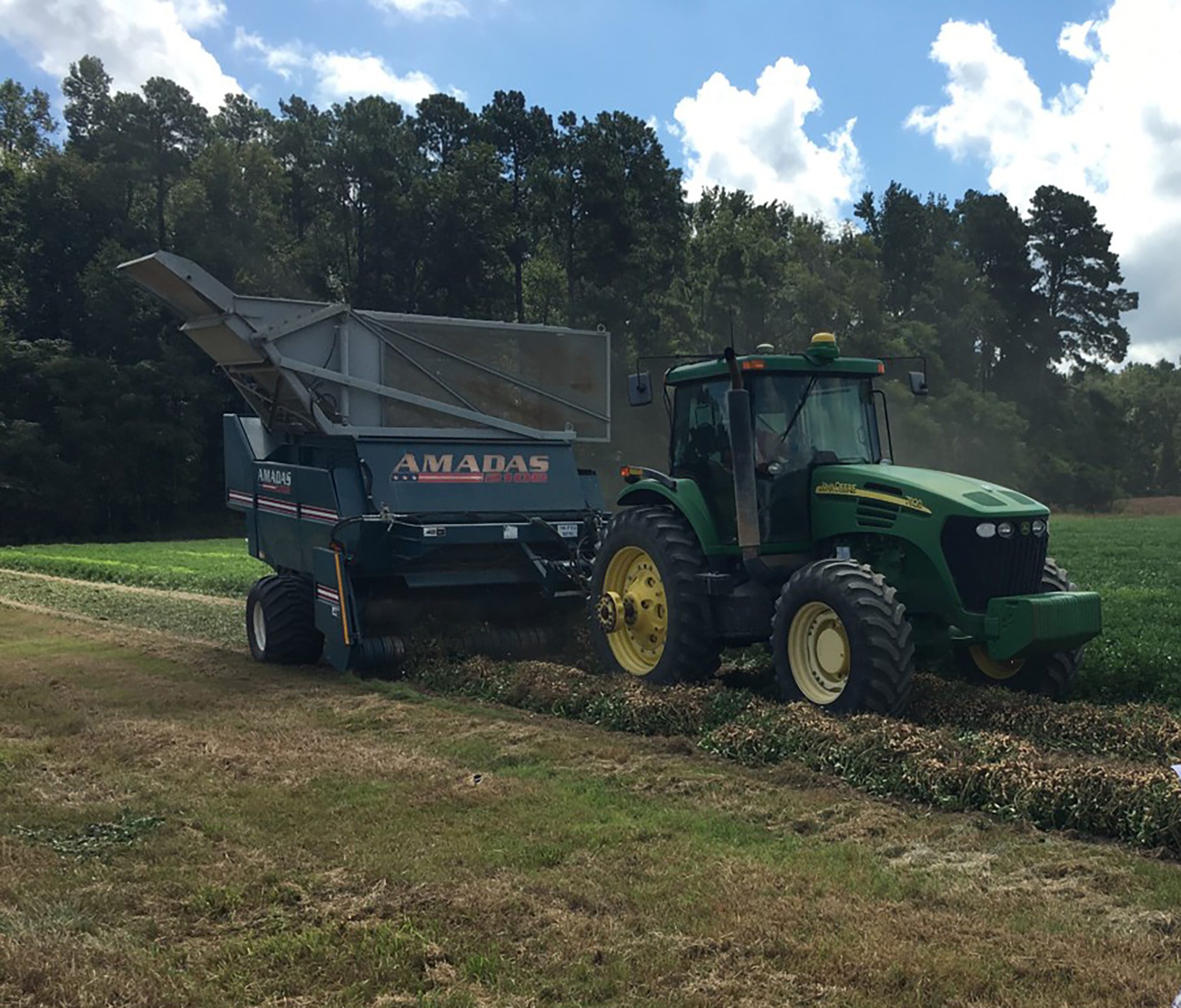 Soil testing in the fall after harvest allows producers easier access to fields.