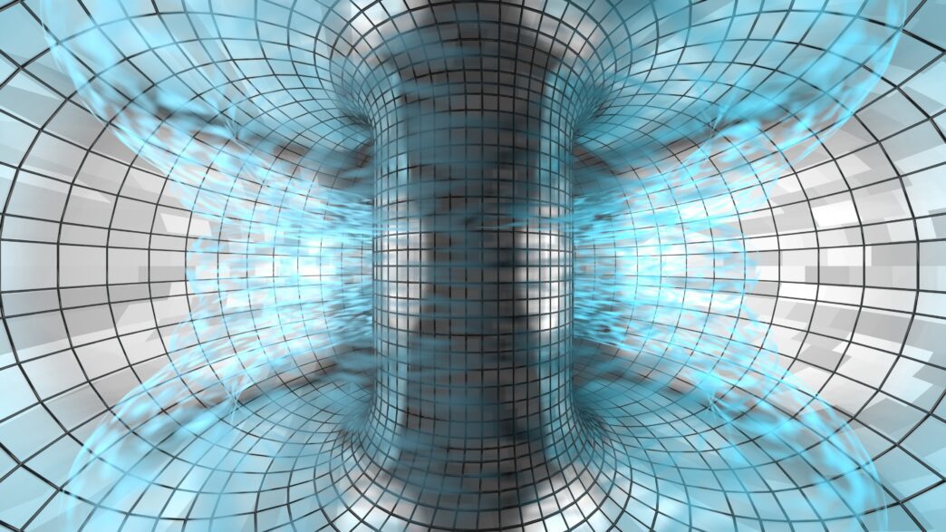 An image showing a tokamak thermonuclear fusion power plant 3d representation, magnetic fusion that use the hydrogen isotopes like deuterium or tritium to generate green sustainable energy