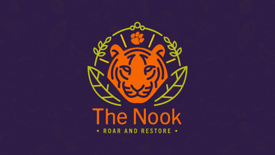 The Nook logo on a purple background.