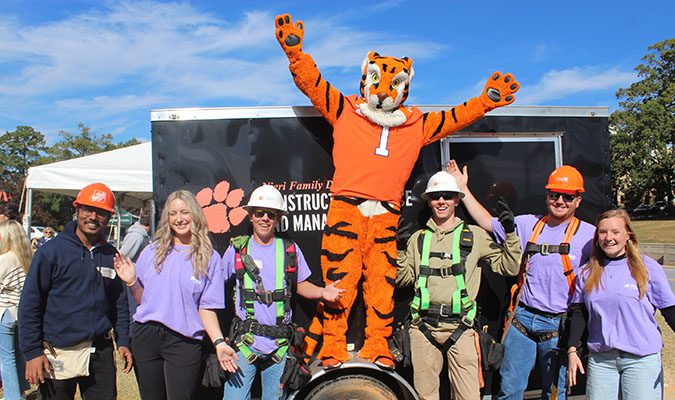 Generous Alumni Pledge $1 Million To Enhance Clemson'S Construction And Real Estate Development Programs 2 Students at clemson university