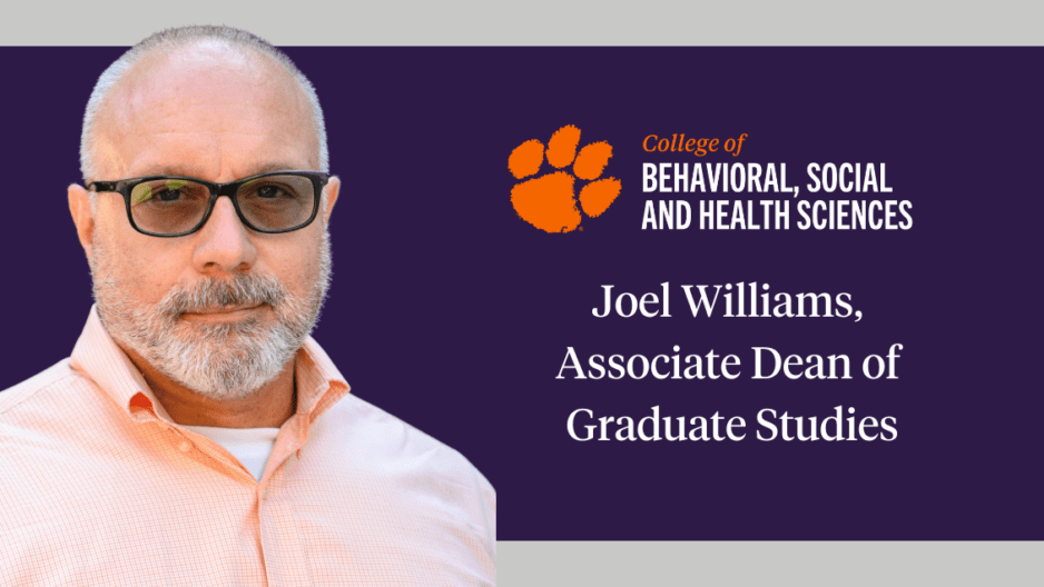 College of Behavioral, Social and Health Sciences appoints Joel ...