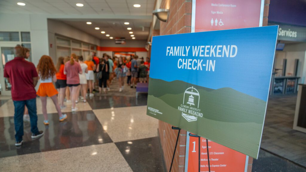 parents weekend 2025 clemson