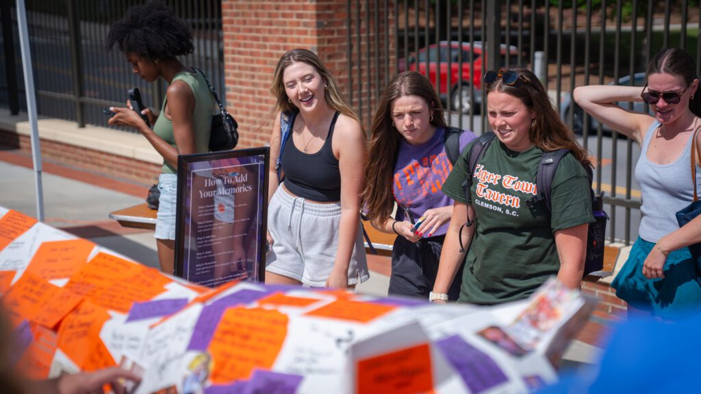 Gracie McDaniel and other students enjoy Senior Week 2025