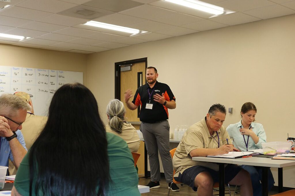 Chris Eck, an agricultural education associate professor at Oklahoma State University and a CASE affiliate professor, explains how the CASE AgXplore curriculum provides teachers with meaningful professional development and access to engaging, hands-on activities to use in their classrooms.