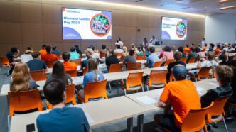 Students take part in Clemson Leader Day during Welcome Week 2024