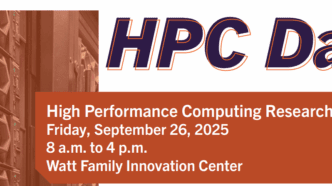 HPC Day at Clemson hosted on Friday, September 26 in the Watt Family Innovation Center