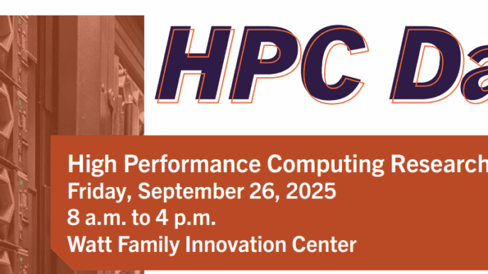 HPC Day at Clemson hosted on Friday, September 26 in the Watt Family Innovation Center