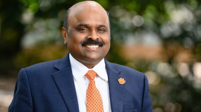 Ramesh Jeganathan is the new chair for Clemson's Department of Food, Nutrition, and Packaging Sciences.