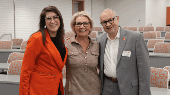 Heather Simmons Jones with Dean Nicholas Vazsonyi and Alma Garcia