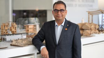 Vivek Sharma, Associate Dean of Student Excellence for the College of Architecture, Art and Construction at Clemson University