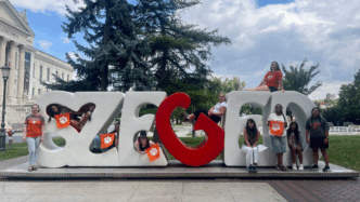 Clemson students in Szeged, Hungary