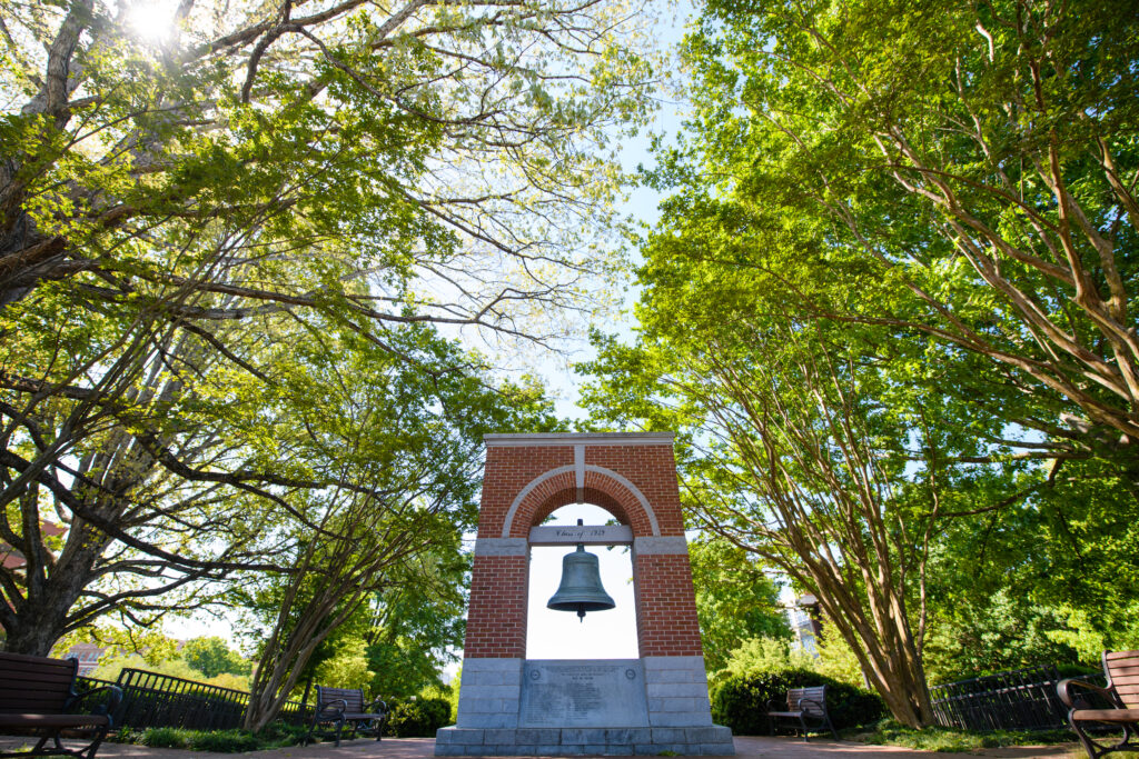 Bell in Carillon Garden.