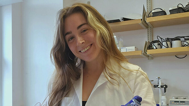 Ally Brawner's research could one day transform how doctors treat atherosclerotic cardiovascular disease.