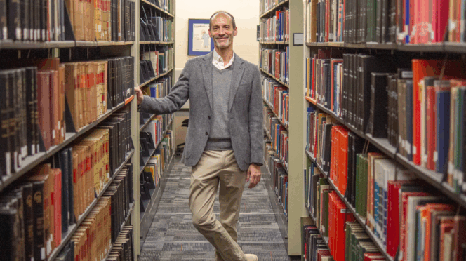 Humanities Hub Director David Coombs