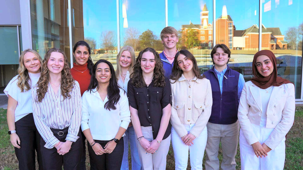 The inaugural cohort of Clemson University's Honors Action Scholars.