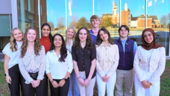 The inaugural cohort of Clemson University's Honors Action Scholars.