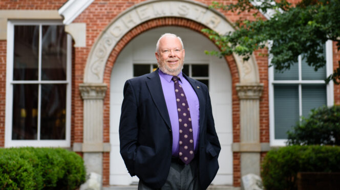 Vernon Burton, keynote speaker for the Lectures in Law and Humanities with an emphasis on the First Amendment