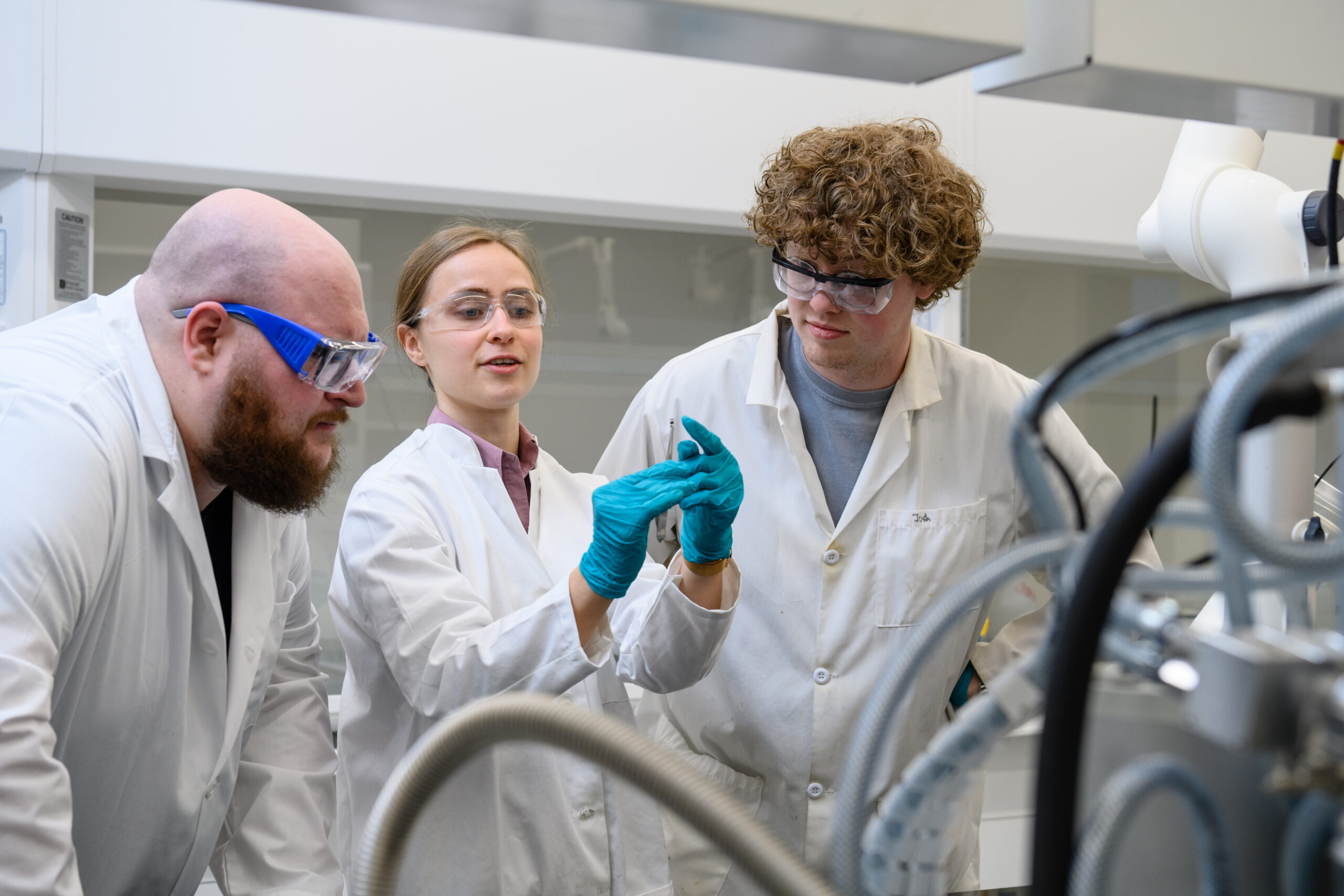 Fulbright Scholar finds warm welcome in new Advanced Materials Innovation Complex