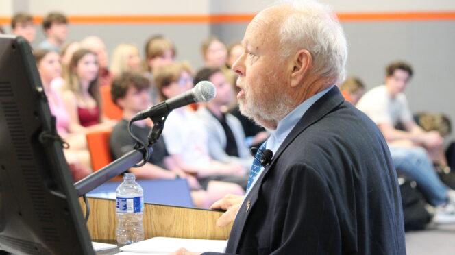 Vernon Burton at the Lectures in Law and Humanities Series