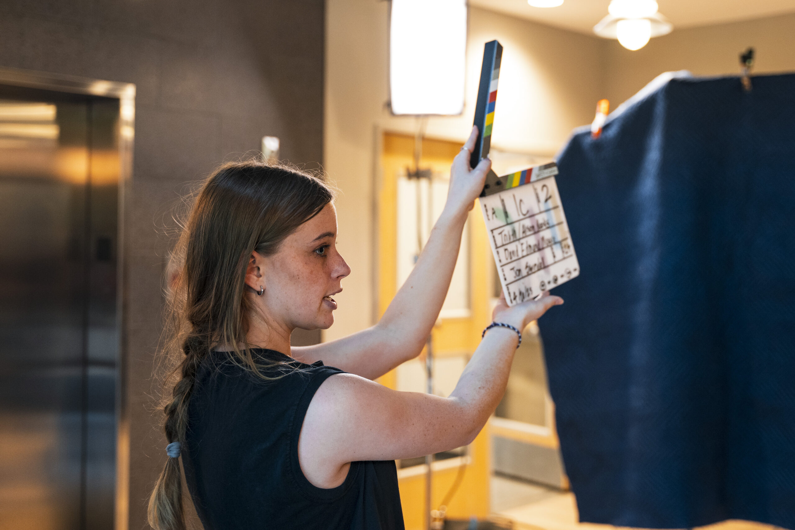 Fiercely Filming: Diana Wells '26 pursued her dream of working in