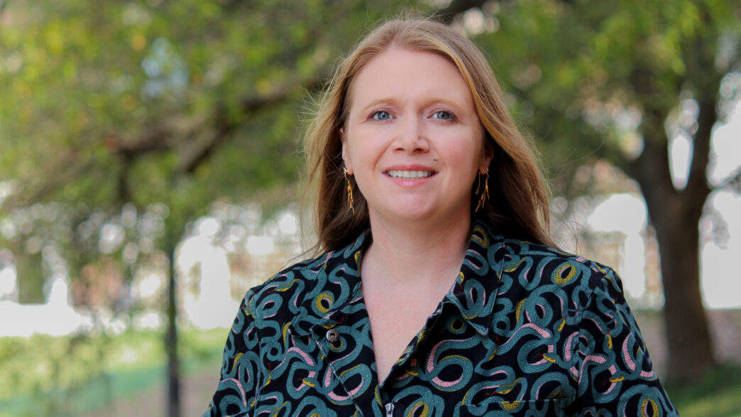 Poet Stevie Edwards, author of "The Weather Inside"