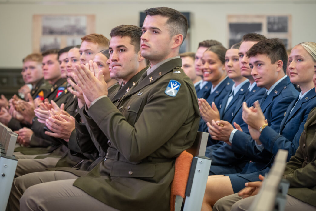 Members of Army and Air Force ROTC at Clemson