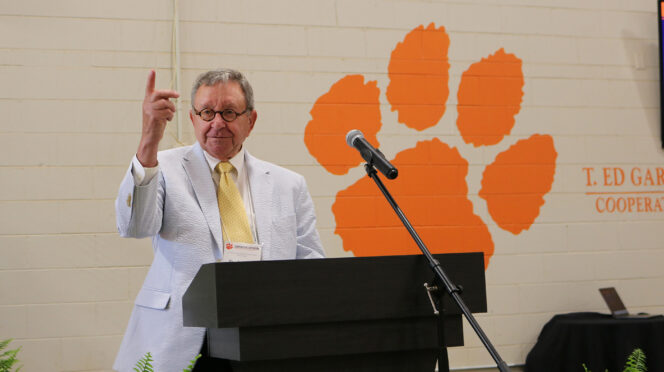 Frank Lever III talks about how his grandfather believed the Cooperative Extension Service was 'greatest kind of education'.