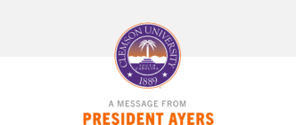 A Message from President Ayers
