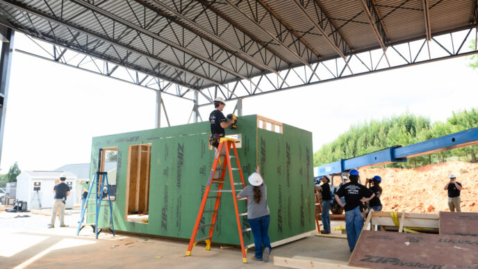 XL Yard Tiny Home Build day happening