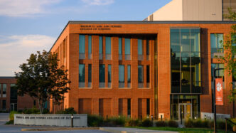 Wilbur O. and Ann Powers College of Business building.